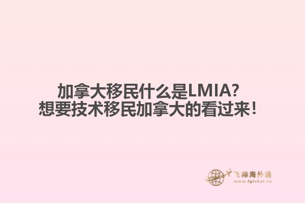 加拿大移民什么是LMIA？想要技術移民加拿大的看過來！